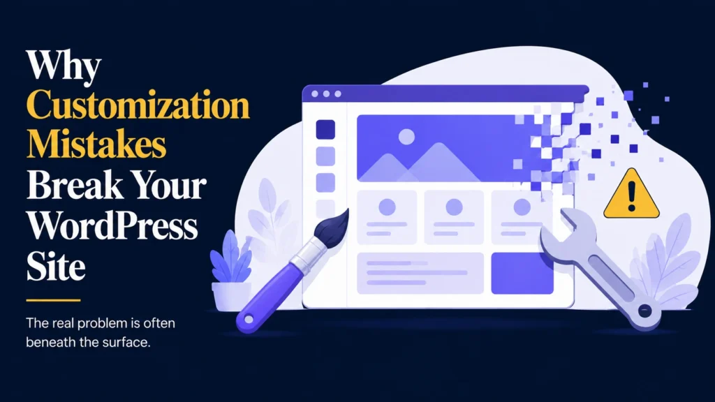 Common WordPress Theme Customization Mistakes,,