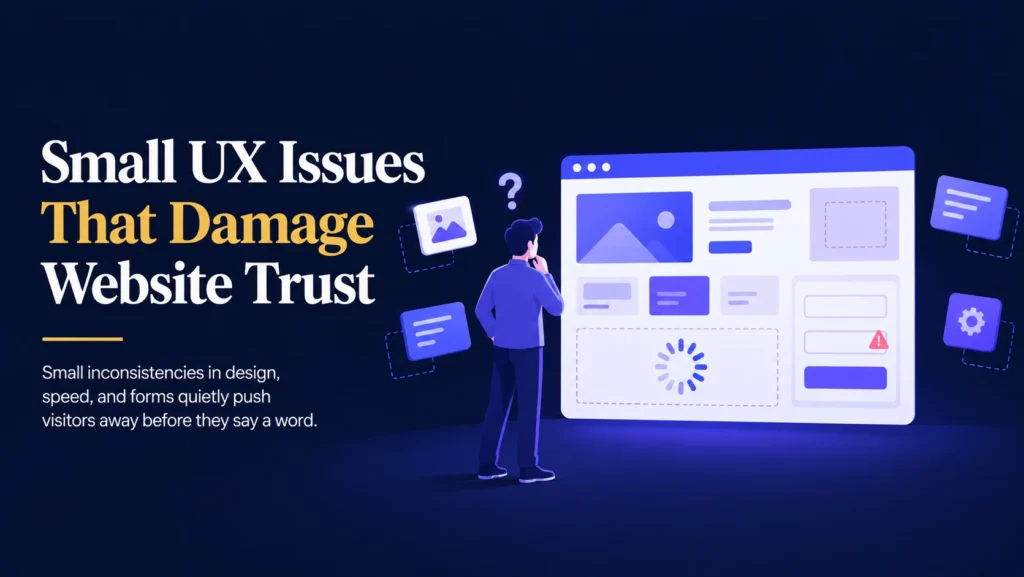 Small UX Issues That Reduce Website Trust