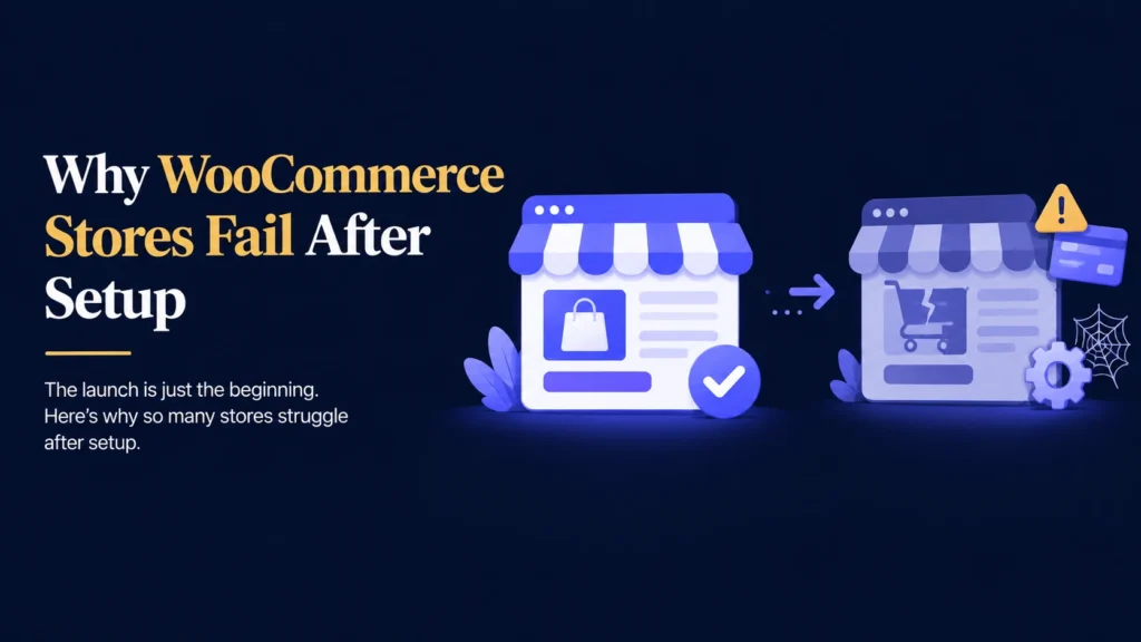 Why WooCommerce Stores Fail After Setup